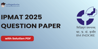 IPMAT 2025 Question Paper with Solutions